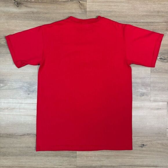 Vtg Ohio State Buckeyes Size M Brutus Graphic Tee Shirt Red College Football - Picture 4 of 4